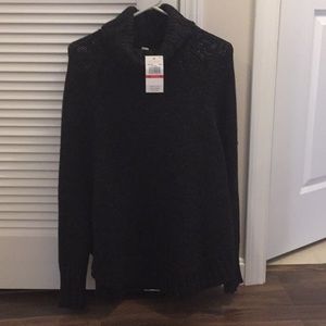 Michael Kors grey/black poncho/sweater